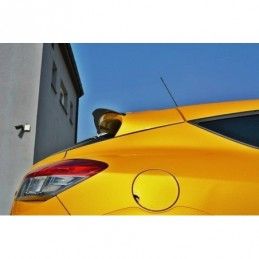 Maxton SPOILER EXTENSION RENAULT MEGANE MK3 RS Trophy / RS Cup Gloss Black, Megane III