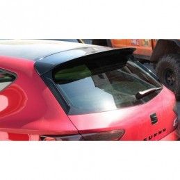 Maxton SPOILER EXTENSION Seat Leon Mk3 Cupra Facelift Gloss Black, Leon Mk3 / Facelift Cupra