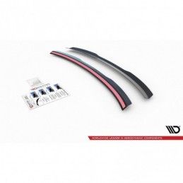 Maxton Spoiler Cap Audi A4 / A4 S-Line B8 / B8 FL Sedan Gloss Black, A4/S4 B8