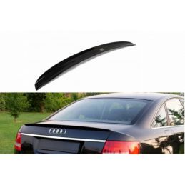 Maxton Spoiler Cap Audi A6 S-line C6 Sedan Gloss Black, A6/RS6 4F C6