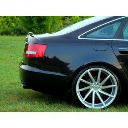 Maxton Spoiler Cap Audi A6 S-line C6 Sedan Gloss Black, A6/RS6 4F C6