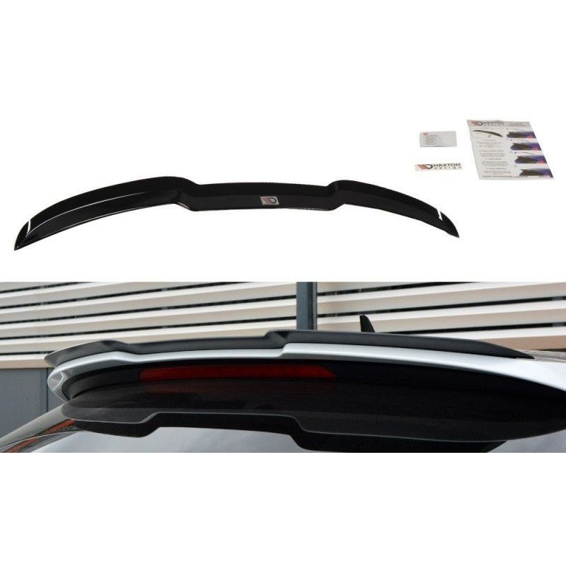 Maxton Spoiler Cap Audi A6 C7 S-Line/ S6 C7 Avant Preface and Facelift Gloss Black, A6/S6/RS6 4G C7 