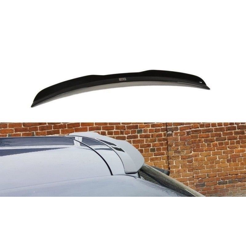 Maxton Spoiler Cap Audi A3 8P / 8P FL Gloss Black, A3/ S3/ RS3 8P