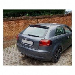 Maxton Spoiler Cap Audi A3 8P / 8P FL Gloss Black, A3/ S3/ RS3 8P