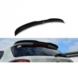 Maxton SPOILER CAP BMW 1 F20/F21 M-Power Gloss Black, Serie 1 F20/ F21