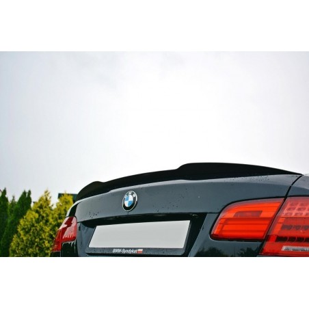 Maxton SPOILER CAP for BMW 3 E92 MPACK Gloss Black, Serie 3 E92/ E93/ M3