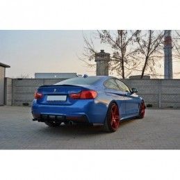 Maxton SPOILER CAP BMW 4 F32 Gloss Black, Serie 4 F32/ M4