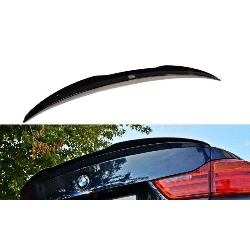 Maxton SPOILER CAP BMW 4 F32 M-Performance Gloss Black, Serie 4 F32/ M4