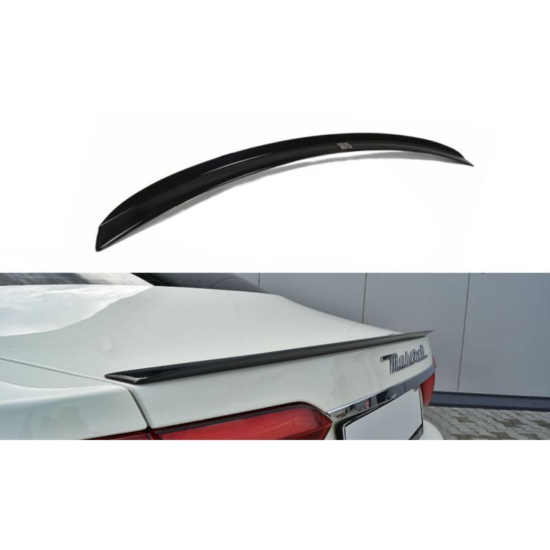 Maxton SPOILER CAP MASERATI GRANTURISMO 2007-2011 Gloss Black, Maserati