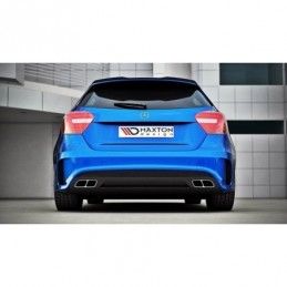 Maxton Spoiler Cap Mercedes-Benz A W176 Gloss Black, MERCEDES