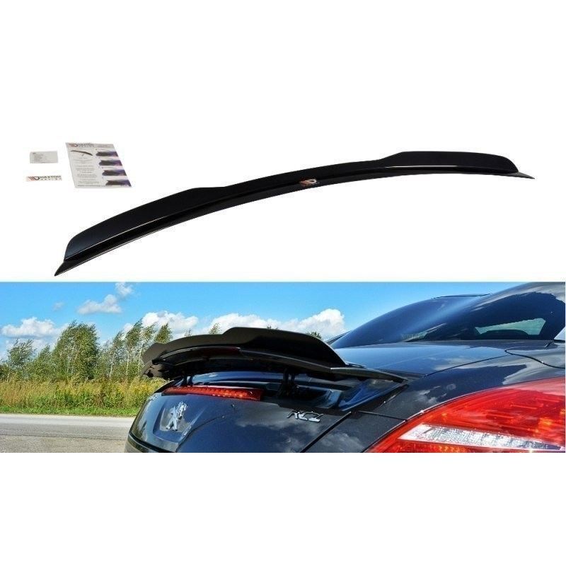 Maxton SPOILER EXTENSION PEUGEOT RCZ Gloss Black, RCZ