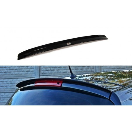 Maxton SPOILER CAP RENAULT CLIO MK3 RS Gloss Black, Clio III
