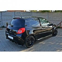 Maxton SPOILER CAP RENAULT CLIO MK3 RS Gloss Black, Clio III