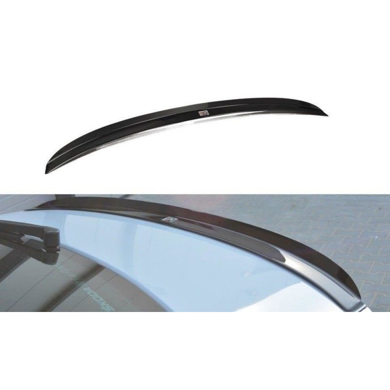 Maxton Spoiler Cap V.1 Skoda Superb Mk3 / Mk3 FL Hatchback Gloss Black, Superb