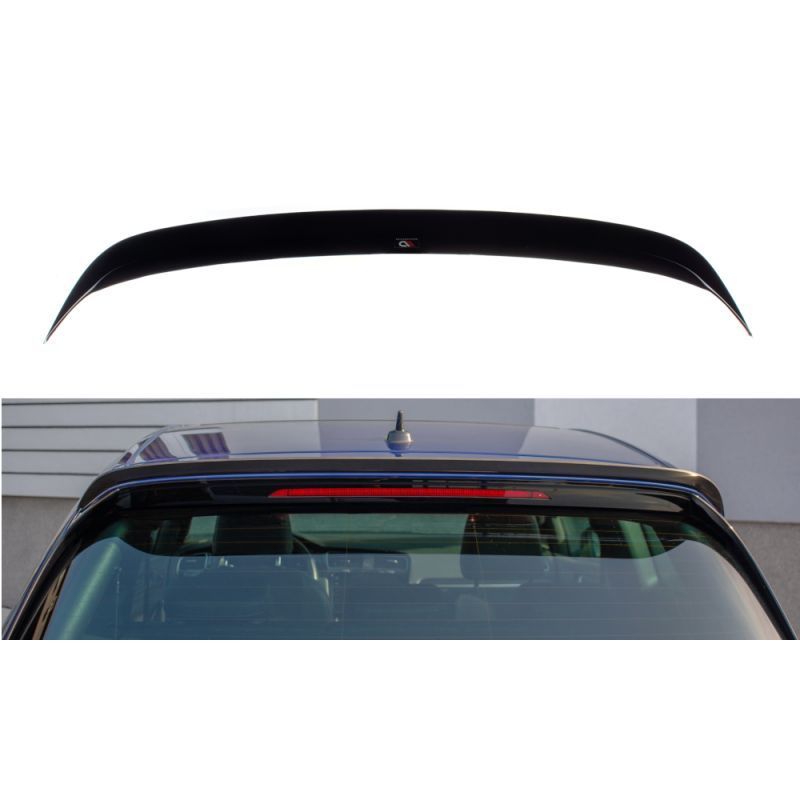 Maxton Spoiler Cap V.1 Volkswagen Golf 7 / 7 Facelift R / R-Line / GTI Gloss Black, Golf 7