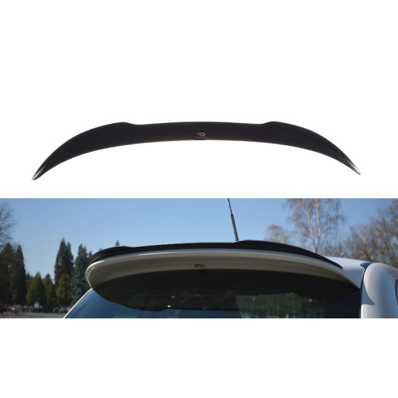 Maxton SPOILER EXTENSION FIAT 500 ABARTH MK1 Gloss Black, FIAT