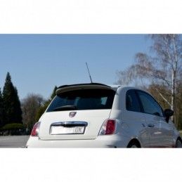 Maxton SPOILER EXTENSION FIAT 500 ABARTH MK1 Gloss Black, FIAT