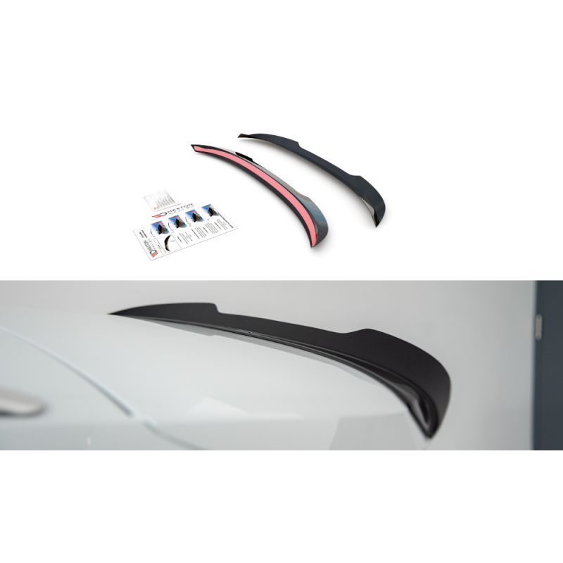 Maxton Spoiler Cap Skoda Octavia Standard / RS Mk4 Combi Gloss Black, SKODA