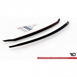 Maxton Spoiler Cap Lexus LS Mk4 Facelift Gloss Black, Lexus