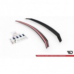 Maxton Spoiler Cap Lexus LS Mk4 Facelift Gloss Black, Lexus