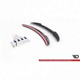 Maxton Spoiler Cap Mercedes-Benz CLA Shooting Brake AMG-Line (X118) Gloss Black, MERCEDES