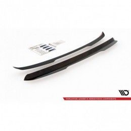 Maxton Spoiler Cap Audi Q7 S-Line Mk.1 Gloss Black, Q7 / SQ7