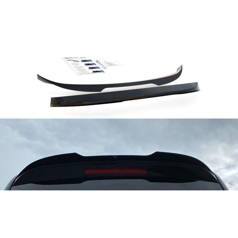 Maxton Spoiler Cap Volkswagen Caddy Mk.4 Gloss Black, Caddy