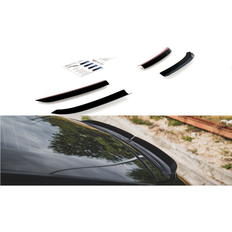 Maxton Spoiler Cap Porsche Panamera Turbo 970 Facelift Gloss Black, MAXTON DESIGN