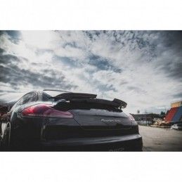 Maxton Spoiler Cap Porsche Panamera Turbo 970 Facelift Gloss Black, MAXTON DESIGN