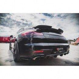 Maxton Spoiler Cap Porsche Panamera Turbo 970 Facelift Gloss Black, MAXTON DESIGN