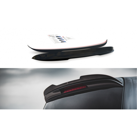 Maxton Spoiler Cap Mercedes-Benz V-Class AMG-Line W447 Facelift Gloss Black, MAXTON DESIGN