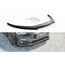 Maxton Front Splitter Fiat 124 Spider Abarth Gloss Black, FIAT