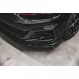 Maxton Front Splitter VW Golf 7 GTI TCR Gloss Black, Golf 7