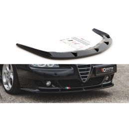 Maxton Front Splitter Alfa Romeo 156 Facelift Gloss Black, 156