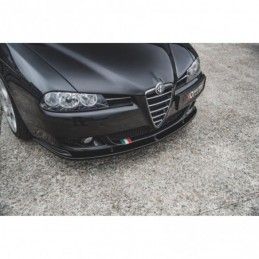 Maxton Front Splitter Alfa Romeo 156 Facelift Gloss Black, 156