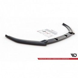 Maxton Front Splitter V.3 Audi S3 / A3 S-Line 8V FL Sedan Gloss Black, A3/S3/RS3 8V