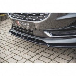 Maxton Front Splitter Ford S-Max Mk2 Facelift Gloss Black, FORD