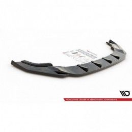 Maxton Front Splitter V.9 VW Golf 7 R / R-Line Facelift Gloss Black, Golf 7