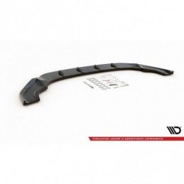 Maxton Front Splitter V.9 VW Golf 7 R / R-Line Facelift Gloss Black, Golf 7