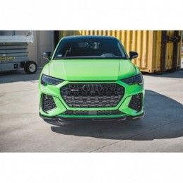 Maxton Front Splitter V.1 Audi RSQ3 F3 Gloss Black, Q3 / RSQ3 F25