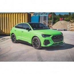 Maxton Front Splitter V.2 Audi RSQ3 F3 Gloss Black, Q3 / RSQ3 F25