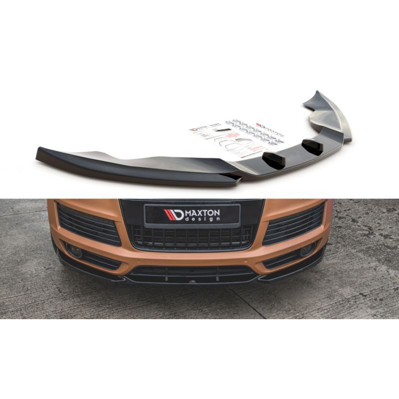 Maxton Front Splitter Audi Q7 S-Line Mk.1 Gloss Black, Q7 / SQ7