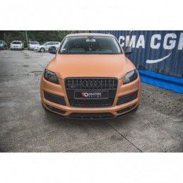 Maxton Front Splitter Audi Q7 S-Line Mk.1 Gloss Black, Q7 / SQ7