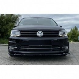 Maxton Front Splitter Volkswagen Caddy Mk. 4 Gloss Black, Caddy