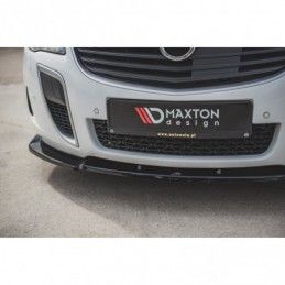 Maxton Front Splitter V.1 Opel Insignia Mk. 1 OPC Facelift Gloss Black, Opel