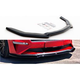 Maxton Front Splitter Ford Mustang Mk. 6 Facelift Gloss Black, FORD