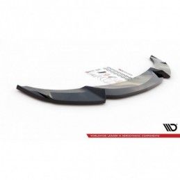 Maxton Front Splitter V.3 for BMW 5 F10/F11 M-Pack Gloss Black, Serie 5 F10/ F11