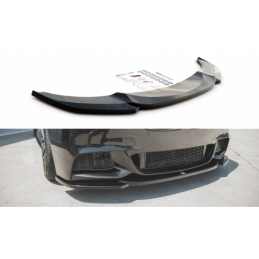 Maxton Front Splitter V.4 for BMW 5 F10/F11 M-Pack Gloss Black, Serie 5 F10/ F11