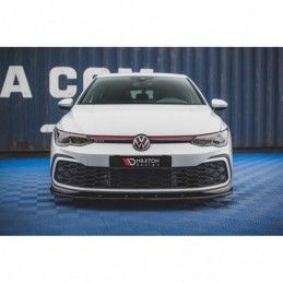 Maxton Front Splitter Volkswagen Golf 8 GTI Gloss Black, MAXTON DESIGN