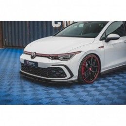 Maxton Front Splitter Volkswagen Golf 8 GTI Gloss Black, MAXTON DESIGN